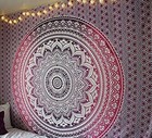 Indian Mandala Bedspread Tapestry Wall Hanging Hippie Bohemian Ethnic Throw