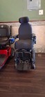 Quantum Electric Power Wheelchair W  Joystick  6-wheel  Black blue