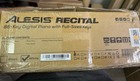 Alesis Recital   88 Key Digital Piano With Full Sized Keys White  W  Music Stand