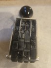 Vtg Fulton Rotary Date Stamp Wood Handle Metal Wheels For Office  Made In Usa 