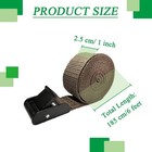 4 Pack Trail Game Camera Mount Tree Straps With Snap 185cm 6ft Foldable Nylon