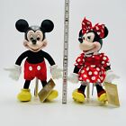 Franklin Mint Disney Mickey   Minnie Mouse 12  Tall Collectible Dolls Heirloom
