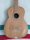 1940s-60s Spanish Flamenco Classical Guitar Solid Wood 3 4 Parlor Project