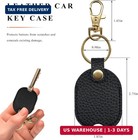 Leather Car Key Cover  Vintage Broken Auto Keys Sleeve Replacement  Stylish Car