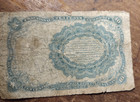 United States 1863 5th Issue 10 Cents Fractional Currency Note Low Grade