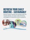 6 Pack Eco-friendly Adult Toothbrushes Ultra Soft Bristles Bpa-free Recycled  