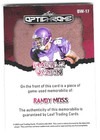 Randy Moss 2025 Leaf Optichrome Battle Worn Game Used Jersey   8 Vikings