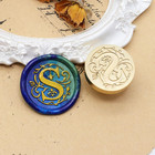 Initial Alphabet S Wax Seal Stamp Kit  Classic Retro Letter Sealing Stamp With 2