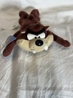 1997 Looney Tunes Bean Bag Plush Taz Warner Bros Play By Play Tasmanian Devil