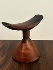 Antique African Tribal Hand Carved Wooden Headrest   Pillow