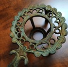 Vintage Cast Iron Teapot Warmer Trivit With Handle