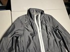 Rlx Ralph Lauren Jacket Women   s Large Gray White Rain Wind Zipper Golf Coat Top