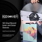 50x Inner   50x Outer Protective Sleeves For Vinyl   Records Cover Art - Bloc   