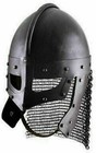 Medieval Viking Raven Helmet Chain Mail Battle Ready Armor Helmet 