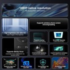 Projectors Android Tv Fhd 1080p 5g Wifi Bluetooth 4k Supported Hdmi Home Theater