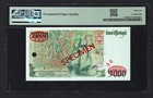 Portugal 5000 Escudos Nd 1995-98  P190s  specimen  Uncirculated Grade 66