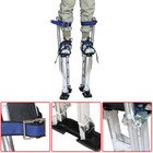 Stilts For Painter Taping Tool Silver 24-40 Inch Aluminum Stilt Drywall Painting
