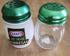 Kraft 100  Grated Parmesan Ceramic Cheese Shaker  metal Lid Pepper Flakes Shaker