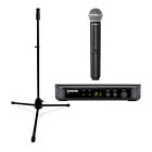 Shure Blx24 sm58 Handheld Wireless Vocal Microphone System W  Stand 