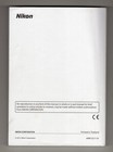 Nikon D600 Genuine Dslr Camera Instruction Book   Manual   User Guide In English