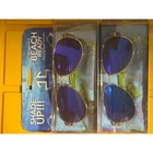 Optix 55 Kids Teens Blue Mirrored Aviator Sunglasses Gold Frame Fk17374-06 2pk