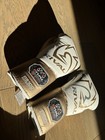 Rival Rs100 Professional Sparring Gloves 16oz White gold Laces