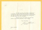 Aviation Pioneer Glenn L  Martin Signed Letter   Superb Engine Design Content