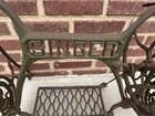 Vintage 1910 Singer Cast Iron Treadle Sewing Machine Base Stand Frame Antique