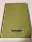 Vintage Record Log Book Military Federal Supply Record Journal New
