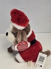 Christmas Santa Sing And Moving Animated Dog By Dan Dee Holiday Decor Nwt 