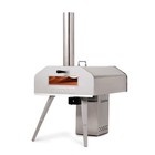 Qstoves 16-inch Auto-rotating Pizza Oven Dual Fuel - Gas Or Wood Pellets