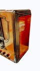 Vintage Philco Tombstone Tube Radio Lyre Shaped 1935