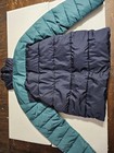 Swiss tech Kids Colorblock Hooded Puffer Jacket Insulated Full Zip Pockets 10-12