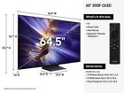 Samsung Qn65s90fa 65 Inch Oled S90f 4k Uhd Smart Tv With Vision Ai - 2025 Model