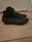 Nike Hypervenom Phantom 3 Soccer Cleats Black High-top Molded Studs Fg