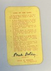 1939 Columbus  oh  Red Birds Knothole Gang Baseball Pass