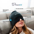 Migraine Relief Cap - Ice Pack Headache Hat Cold Gel Wrap Stress Hangover