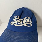 Vintage Pepsi Cola Mesh Trucker Snapback Hat Soda Pop Logo Baseball Cap
