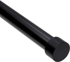 Umbra Cappa Extendable Curtain Rod  91-168cm  Steel  Brushed Black