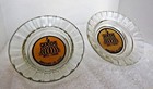  2  Vintage  four 4 Queens  Hotel   Casino  Ashtray Las Vegas Nevada Mint Shape