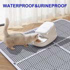 Large Cat Litter Mat  Kitty Box Mat Waterproof Urine Proof    