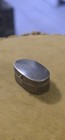 Antique Sterling Silver Pill Box     Hallmarked 925 Silver Hinged Trinket Box Rare