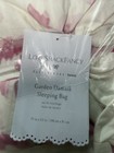 Pottery Barn Teen Loveshackfancy Garden Damask Sleeping Bag Floral Pink New 1945