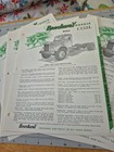 10 1964 Brockway Trucks  Brochures Specifications Lot Model C158l Single Axle 
