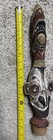 Papua New Guinea Sepik River Carved Flute W  Bamboo Tube Tribal Oceanic Art
