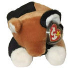 Ty Large Plush Beanie Buddy Chip The Calico Cat 12 5  Mwmts Stuffed Animal Toy