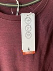 Nwt Smartwool Thermal Base Layer Sz Xs Black Cherry Active