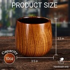 The Charred Wooden Bourbon Drinking Glass  Old Fashioned 1 Pcs 