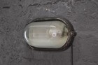 Vintage Industrial Factory Wall Lamp  Metal Wall Scone Light Fixture With Glass