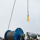 Carbon Steel Winch Cable With Self Locking Swivel Hook 9 16 Inch X 100 Feet